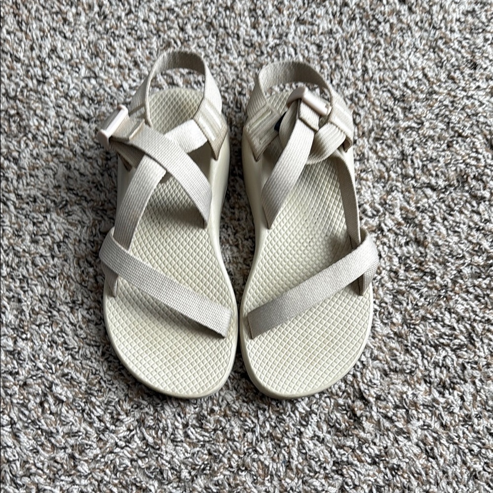 Chaco Women's Sandals in Cream worn once
